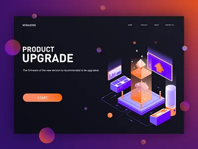 upgrade ui graphic illustration ui