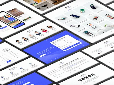 Tonna HTML Template UI Blocks envato html isometric multipurpose themeforest ui waves