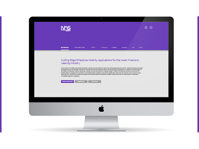 Website global homepage industry mobility web design website