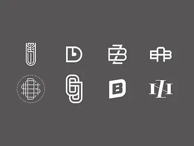 Some Monograms logo logodesign logos monogram monograms