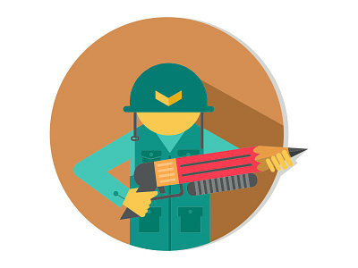 graphic designer flat icon graphic design