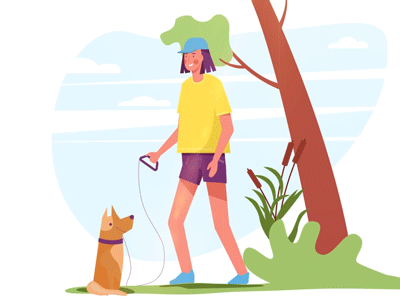 Real friendship animation art boy character characterdesign creativeart dog friends motion motiongraphics