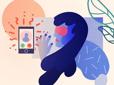 Web illustration #1 colors design digital illustration texture web design