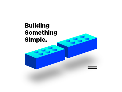 L E G O illustration isometric lego simple ui