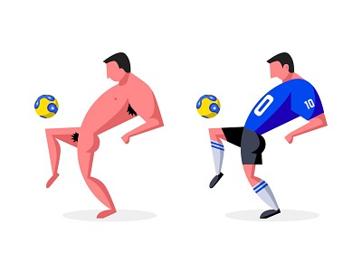 JUGGLE football illustration