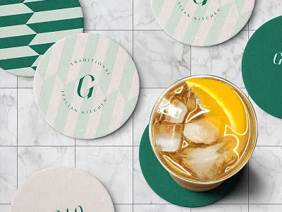 Gaia agency branding emblem freelance logo monajans mustafa akülker type