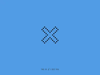 Icon Cover (The XX, I See You) album cover cross icon x xx