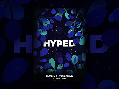 Foliage Geometric Experiment 02 - Far View blue bright colors experiment patterns relaxing typography