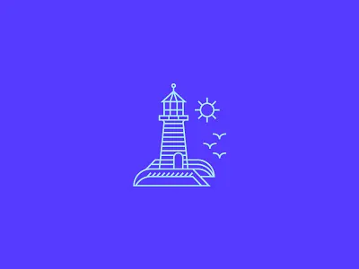 Lighthouse Icon icon lighthouse line art minimal