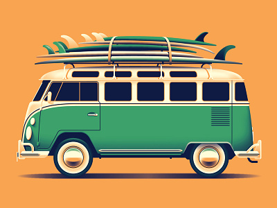 Mystery Project 90.1 bus car dan kuhlken dkng dkng studios nathan goldman surfboard surfboards van volkswagon vw bus