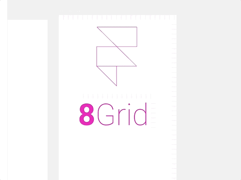 8grid framer template / helper file 8pt framer grid template