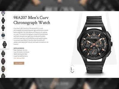 Daily UI 24 - Bulova