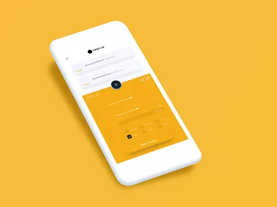 Selector Modal UI Mockup app calendar ios selector time ui