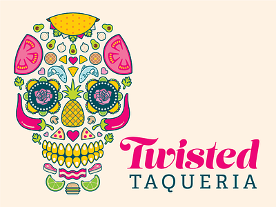 Twisted Taqueria - Fusion Food Truck food truck fusion mexican sugar skull twisted taqueria