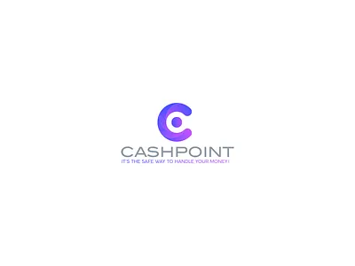 Cash Point Logo Design abstract business cash point logo logo design logopreneur money safe single unique