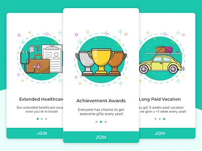 Employee Perks branding interface landing page logo onboarding perks shipping ui ux