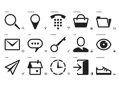 Adobe Icons Set adobe icon iconography shapes simple vector xd