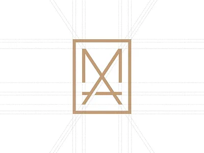 MA a brand branding icon identity logo m monogram