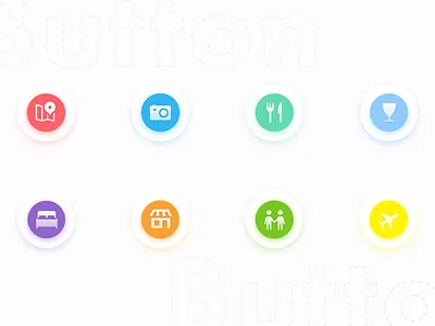 Buttons app btn button fluent interface ios iphone ui user ux web