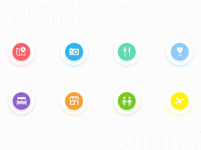 Buttons app btn button fluent interface ios iphone ui user ux web