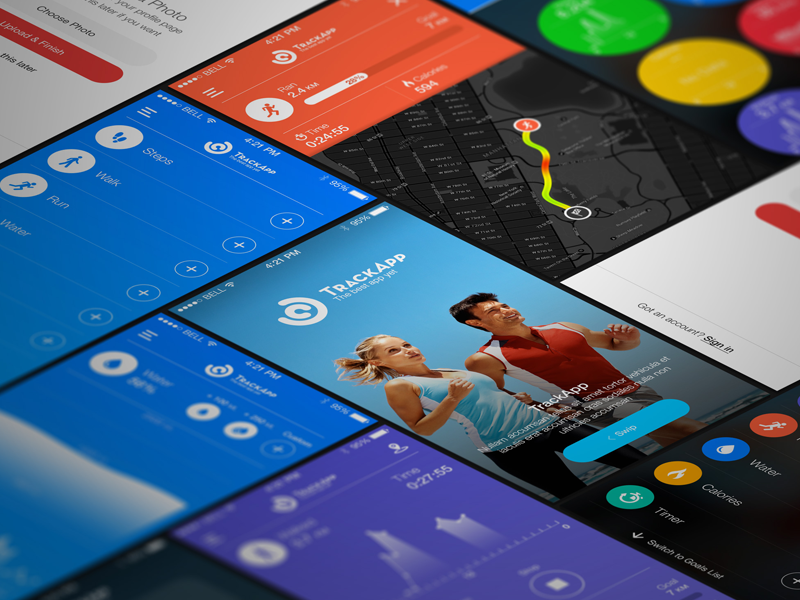 Example of Mobile App UI/UX Design