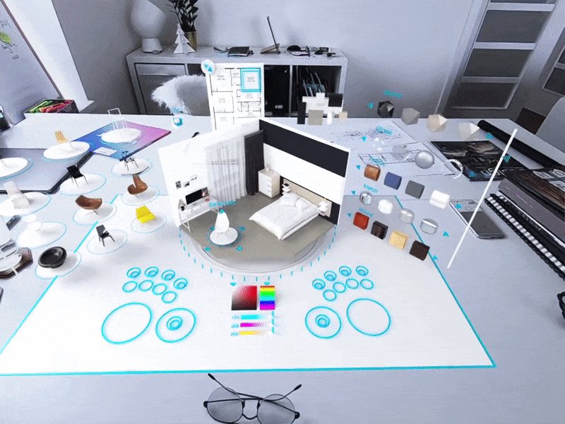 Month of Rebounds / Day 26 / AR App for Interior Design ar concept design furniture interior palette plan software tool vr