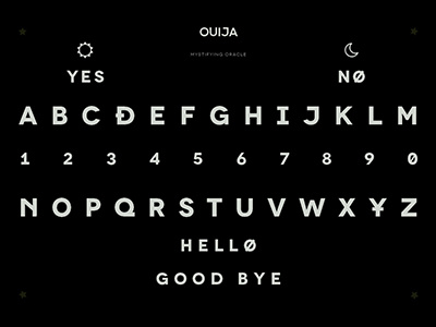 Ouija Board Design