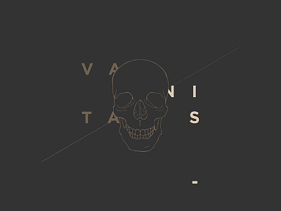 Vanitas alchemy design illustration minimal skull vanitas vector