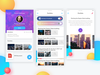 Paintaire design trends mobile app uiux