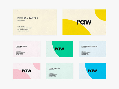 Raw agency branding emblem freelance logo monajans mustafa akülker type