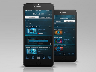 Blizzcon App Section, Live Streams & Videos blizzcon mobile streaming video