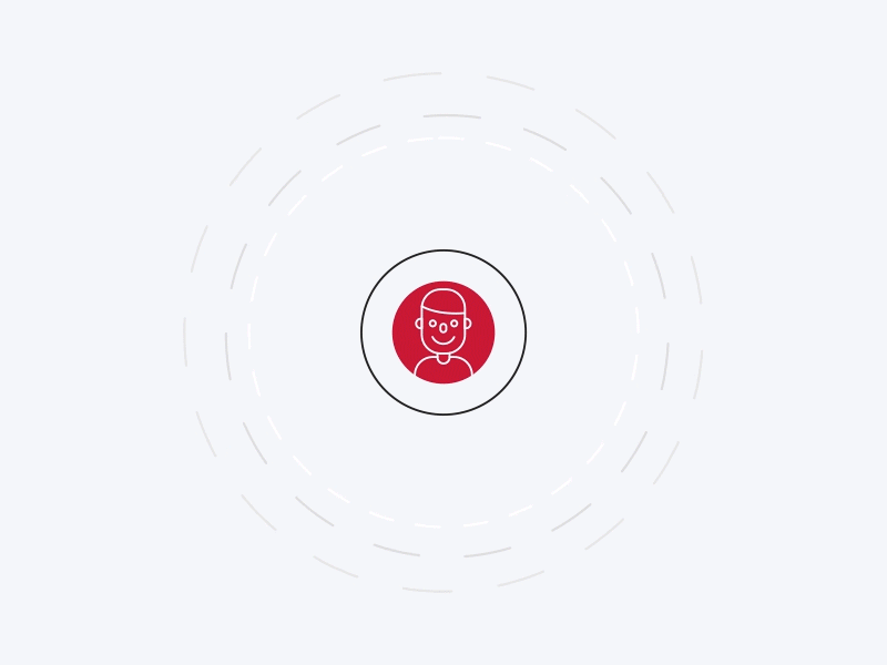 Verification | Explainer VIdeo checks click explainer video id id card line animation scan security signup simple thumb verification