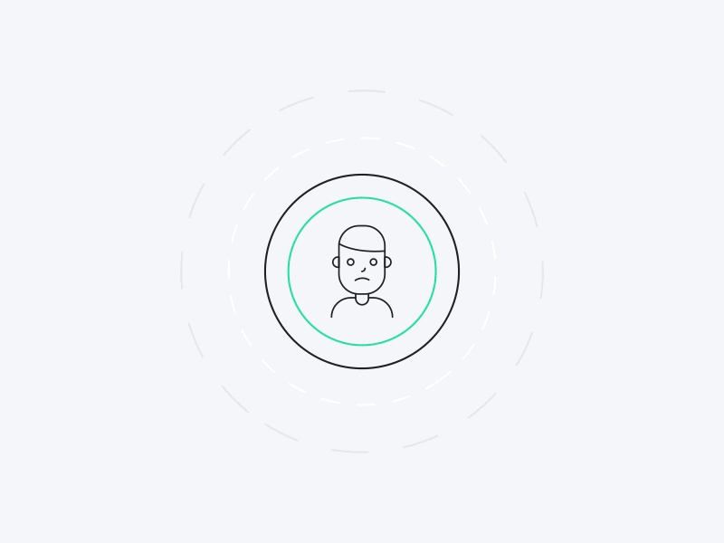 Explainer Video Authntick 4 animation clean creative gif line animation line art minimal shapes simple transition what a story