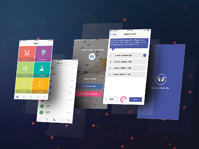 Exam app aplication app art branding design graphic icon ios logo mockup ui