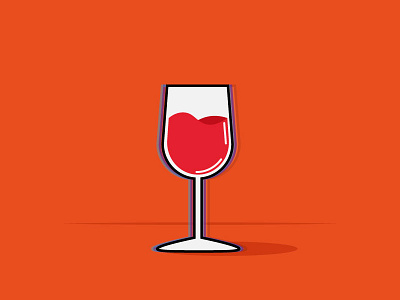 Wine graphic design illustration