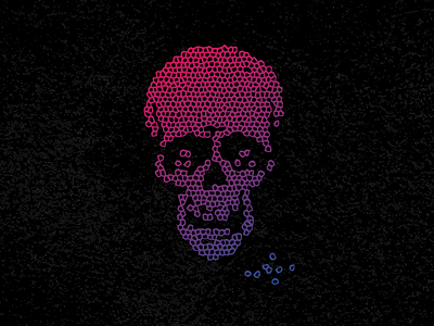 Abstract Skully Illustration art askulladay design illustration sketch skull vector