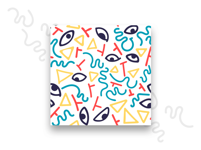 Abstract Shapes Pattern abstract apparel art branding design flat icon illustration pattern vector