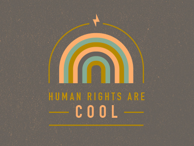 Rainbow flat gay human rights icon lgbt lightning modern pride rainbow texture typography vector