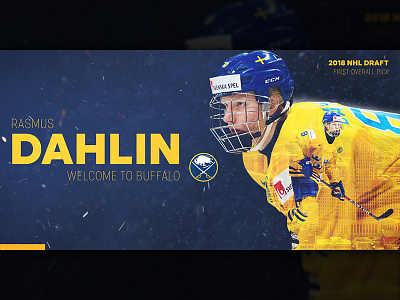 #1 Pick - Rasmus Dahlin buffalo sabres dahlin nhl rasmus dahlin sabres