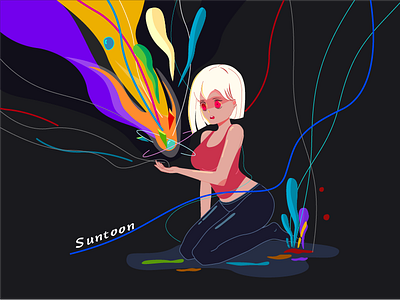 Freak World-3 illustrator pattern