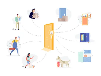 Gate Illustrations illustrations