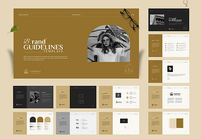 Brand Guideline Template manual