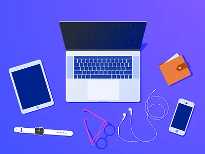 From illustration kit accessories apple design illustration kit material ui8