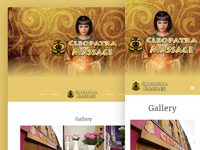 Cleopatra Dublin Massage cleopatra design designal dsgnl dublin massage website wordpress