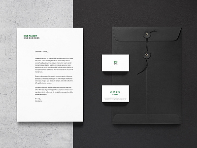 HR visual identity brand color palette double exposure green hr identity minimal mockup monochrome typo