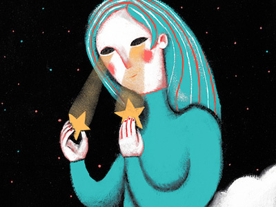 Cosmic Love blue ghost giant limbo spectre star