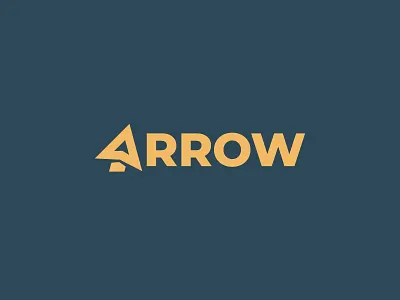 Arrow logo arrow click logo logos pointer wordmark