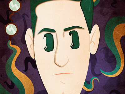 H.P Lovecraft genius gsus hp illustration lima lovecraft paper effect peru vectorial