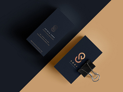 Sode entertainments logo brand business card gold hunap hunapstudio identity letter luxury s sode