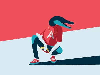 Banana sauce banana hiphop illustration illustrator vector